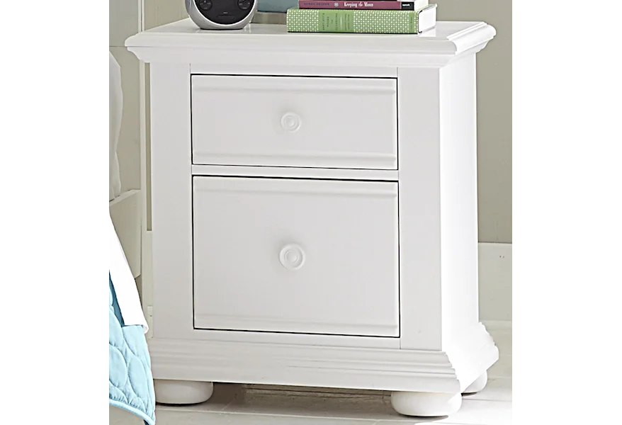 Summer House 2 Drawer Night Stand by Liberty Furniture at Esprit Decor Home Furnishings